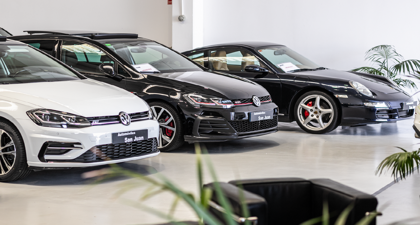 Coches segunda mano, volkswagen golf y porsche
