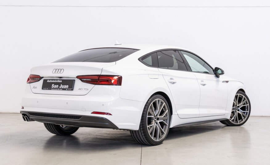 AUDI A5 SPORTBACK BLACK LINE 40 TDI S TRONIC 190 CV