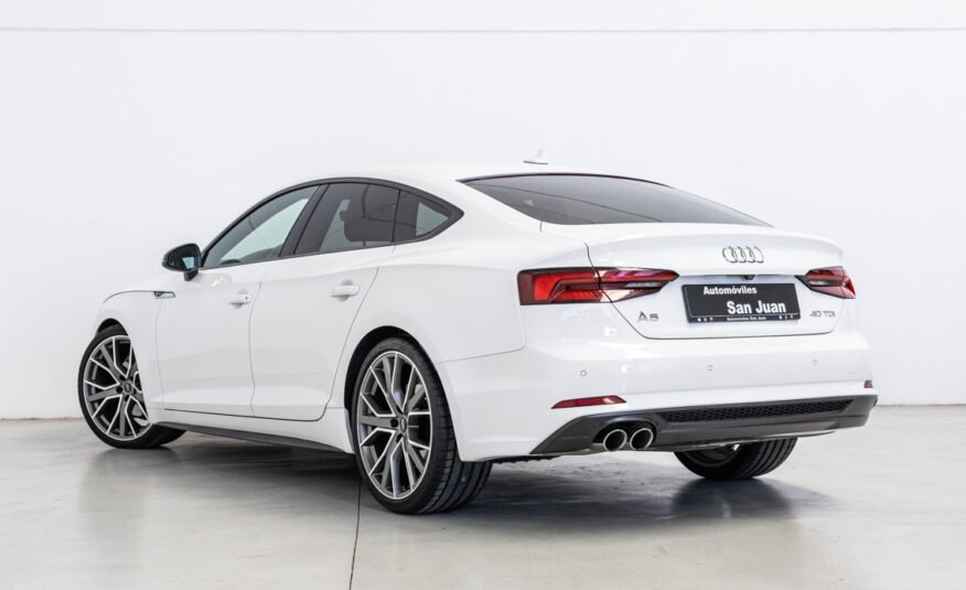 AUDI A5 SPORTBACK BLACK LINE 40 TDI S TRONIC 190 CV