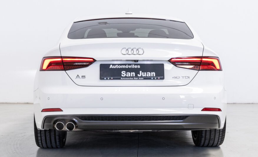 AUDI A5 SPORTBACK BLACK LINE 40 TDI S TRONIC 190 CV