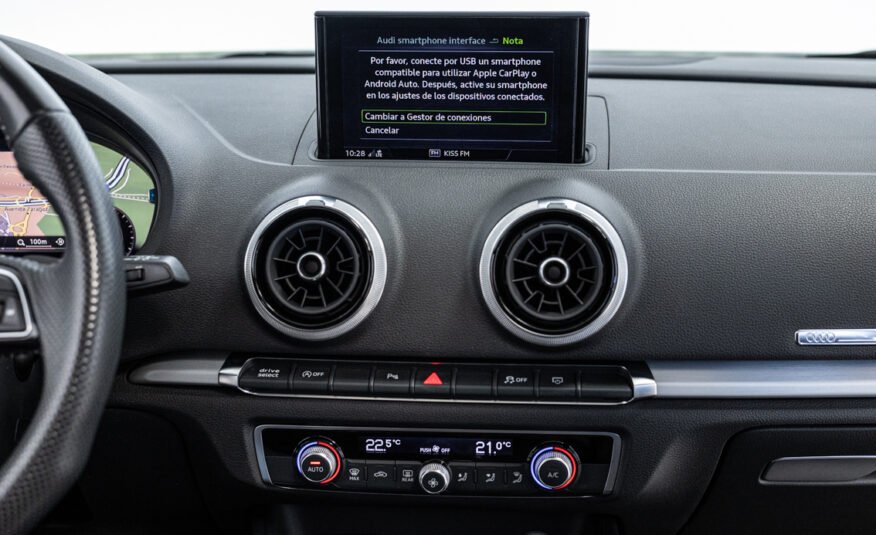AUDI A3 SPORTBACK BLACK LINE 35 TDI S TRONIC 150 CV