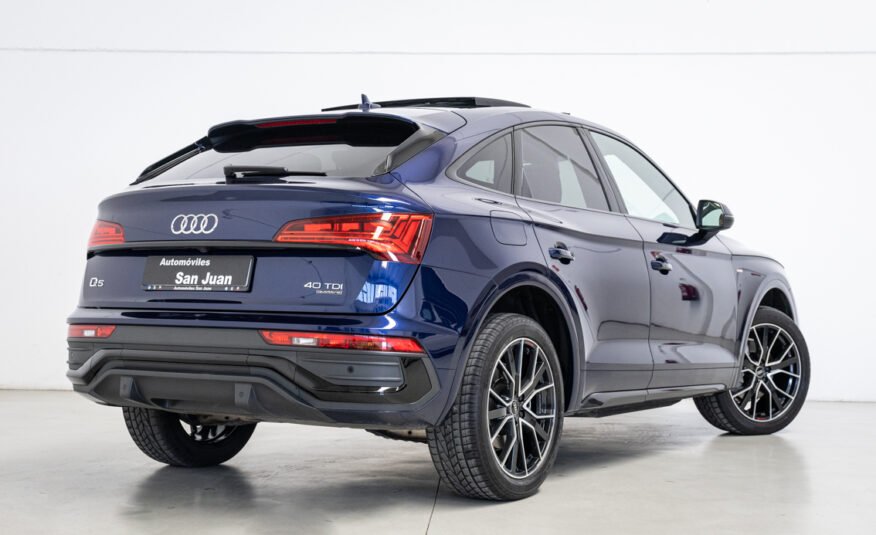 AUDI Q5 SPORTBACK BLACK LINE 40 TDI S TRONIC QUATTRO 204 CV