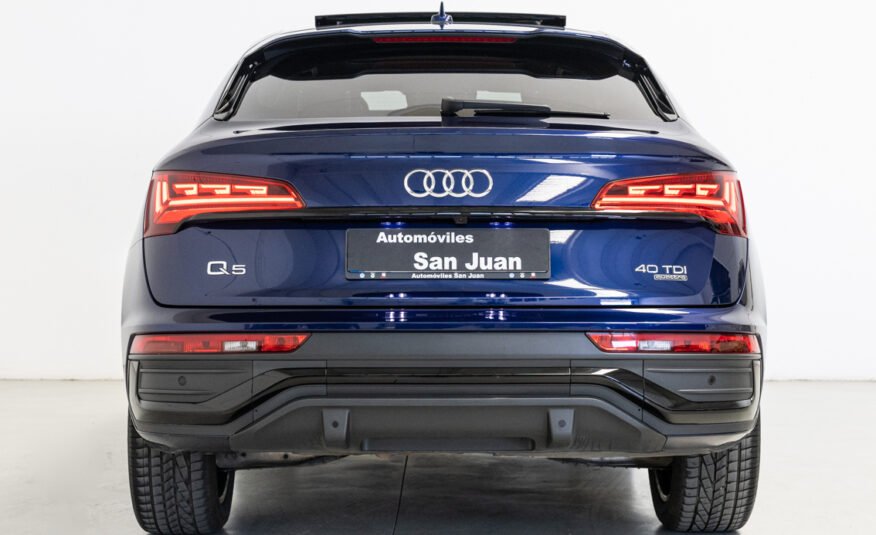 AUDI Q5 SPORTBACK BLACK LINE 40 TDI S TRONIC QUATTRO 204 CV