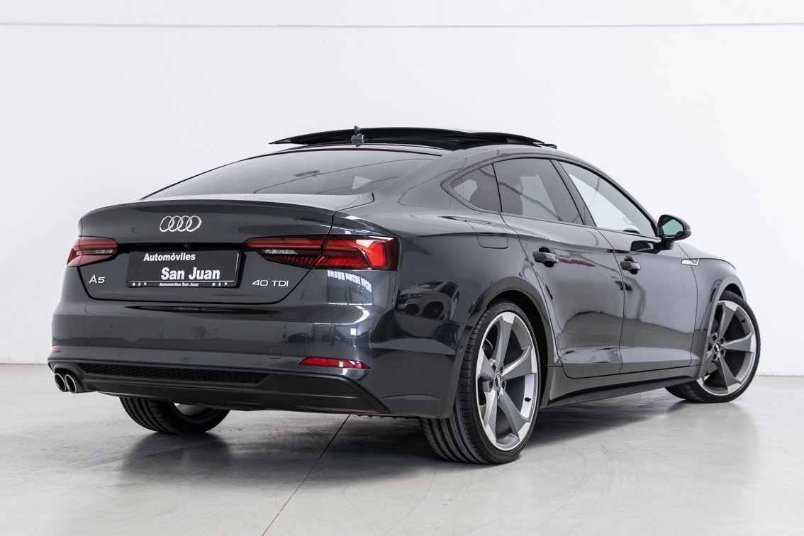 AUDI A5 SPORTBACK BLACK LINE 40 TDI S TRONIC 190 CV