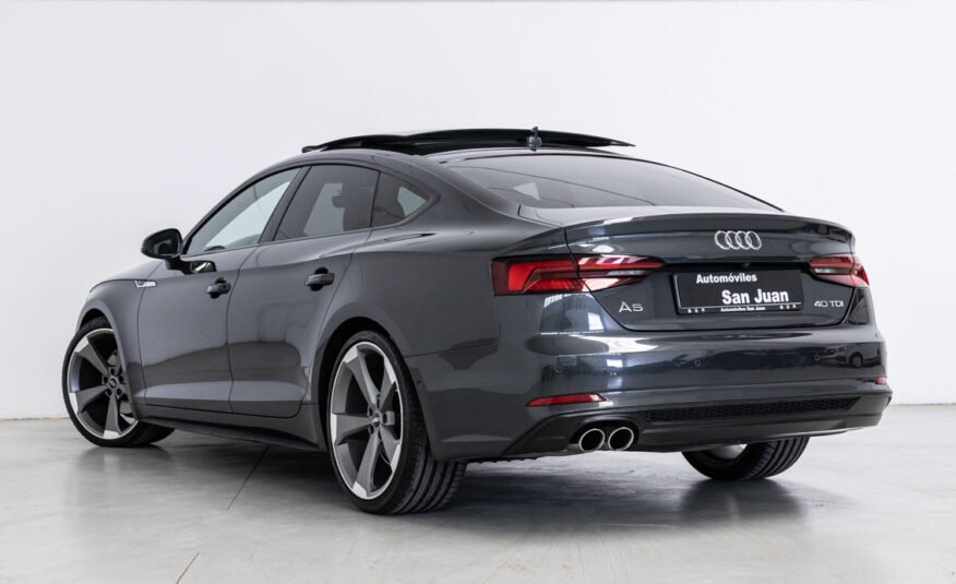 AUDI A5 SPORTBACK BLACK LINE 40 TDI S TRONIC 190 CV