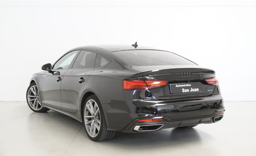 AUDI A5 SPORTBACK BLACK LINE 40 TDI QUATTRO S TRONIC 204 CV