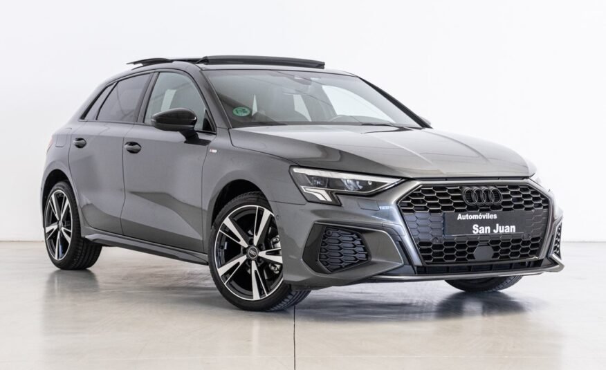 AUDI A3 SPORTBACK BLACK LINE 30 TDI S TRONIC 116 CV