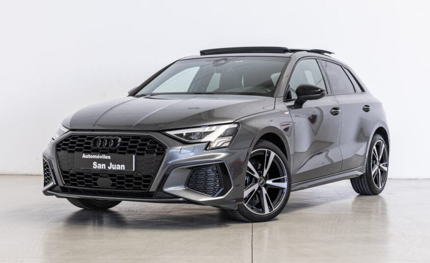 AUDI A3 SPORTBACK BLACK LINE 30 TDI S TRONIC 116 CV
