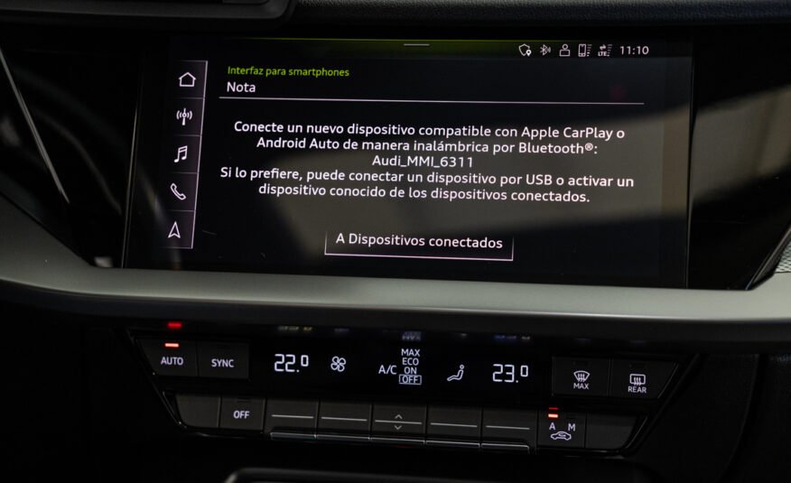 AUDI A3 SPORTBACK BLACK LINE 30 TDI S TRONIC 116 CV