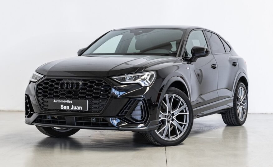 AUDI Q3 SPORTBACK BLACK LINE 35 TDI 150 CV