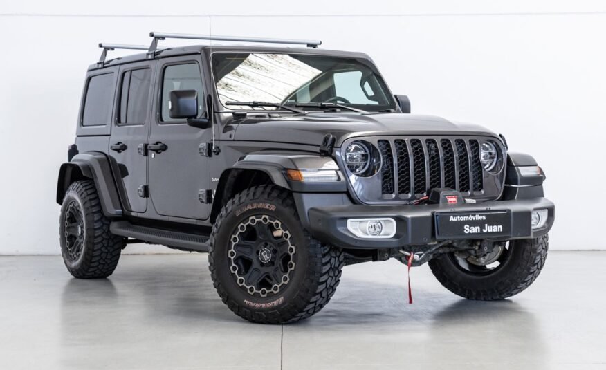 JEEP WRANGLER UNLIMITED SAHARA 2.0 4XE 8ATX 380 CV