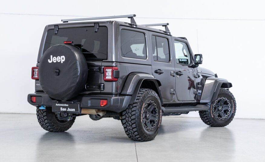 JEEP WRANGLER UNLIMITED SAHARA 2.0 4XE 8ATX 380 CV