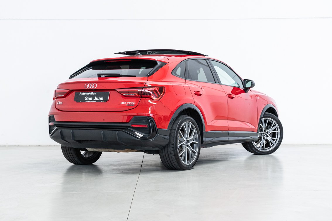AUDI Q3 SPORTBACK BLACK LINE 40 TFSI S TRONIC QUATTRO 190 CV